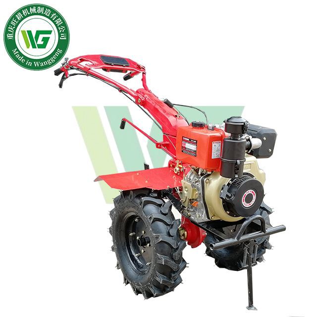 Front Bracket Diesel Cultivator with Trailer