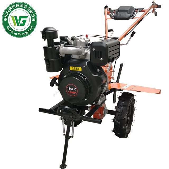 Front Bracket Diesel Cultivator with Trailer